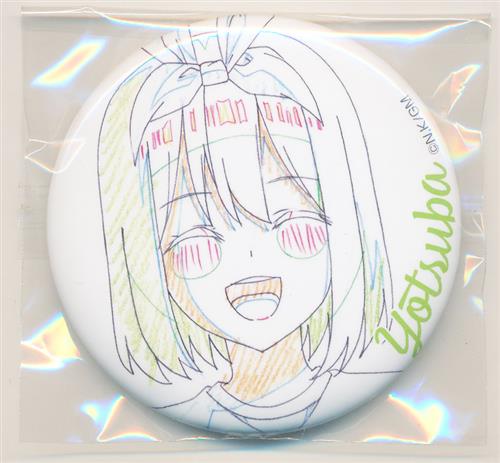 五等分の花嫁クリスマスケーキ特典缶バッジ三玖 マキマキ 五等分の花嫁 特典缶バッジ 中野三玖 【クリスマスケーキ2020