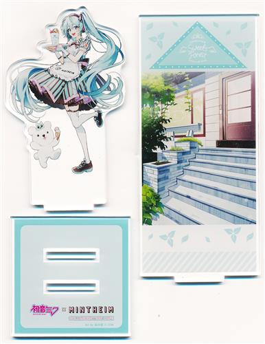 初音ミク×MINT HEIM 2024 HATSUNE MIKU COLLABORATION CAFE アクリルスタンド 初音ミク