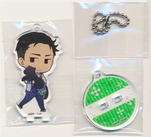 ユーリ On Ice アニメイトカフェ トレーディングアクリルスタンドキーホルダー Gpf Ver オタベック アルティン Product Details Japanese Proxy Shopping Service From Japan