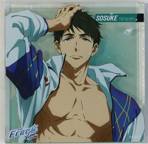 劇場版 Free!-the Final Stroke- CD Jacket Illustration Series アクリルブロック 山崎宗介