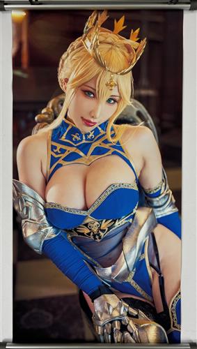 Fate/Grand Order Hane Ame 雨波 コスプレ FGO アルトリア LANCER 大判タペストリー アルトリア・ペンドラゴン(ランサー) [Hane Ame雨波|HaneAme 雨波|HaneAme雨波][HaneAme cosplay]