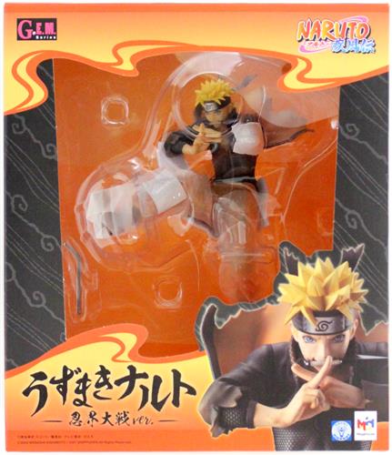 G.E.M.シリーズ NARUTO-ナルト- 疾風伝 うずまきナルト 忍界大戦Ver. 【フィギュア】[メガハウス]