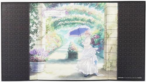 ヴァイオレット・エヴァーガーデン×ガーデンミュージアム比叡 ~花と手紙の物語~ 描き下ろしキービジュアル屏風 ヴァイオレット・エヴァーガーデン