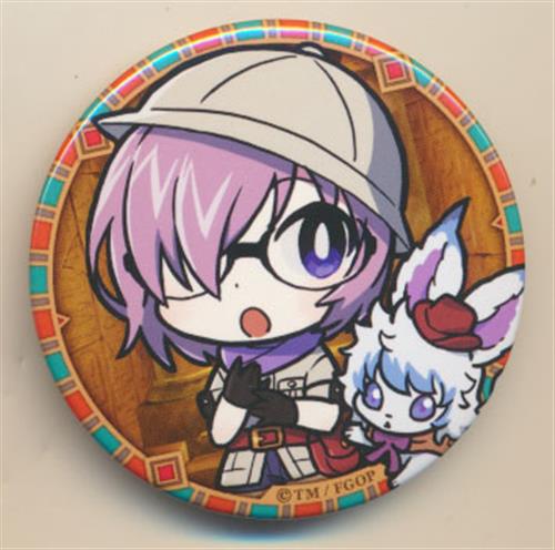 Fate Grand Order リアル脱出ゲーム 描き下ろしsdイラスト トレーディング缶バッジ マシュ キリエライト シールダー グッズ 缶バッジ ラバーストラップ キーホルダー類 缶バッジ アニメグッズ ゲーム 同人誌の中古販売 買取 らしんばんオンライン