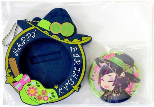 Disney TWISTED-WONDERLAND ブルームバースデーカバー付き缶バッジ リリア・ヴァンルージュ