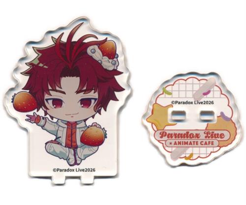 Paradox Live×アニメイトカフェ トレーディングミニアクリルスタンド Sweets ver. Aグループ 朱雀野アレン(SUZAKU)