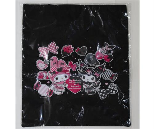 Happyくじ My Melody & Kuromi 50th&20th Anniversaries B賞 トートバッグ マイメロディ&クロミ A