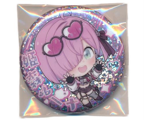ホロライブ 缶バッジスナック vol.1 ホログラム缶バッジ 姫森ルーナ