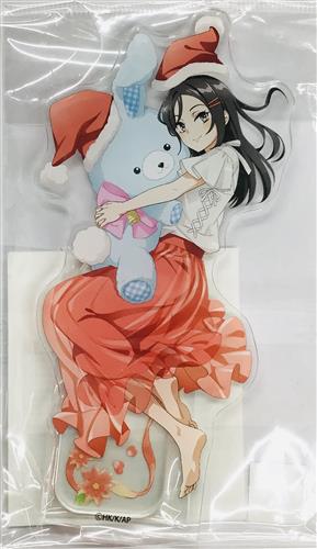 青春ブタ野郎はサンタクロースの夢を見ない アクリルスタンド うさぬいだっこ ミニスカサンタ