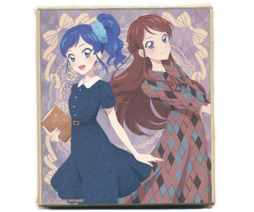 アイカツ！あおい&蘭 あおい＆蘭】アイカツ! トレーディングミニ色紙 -Classical