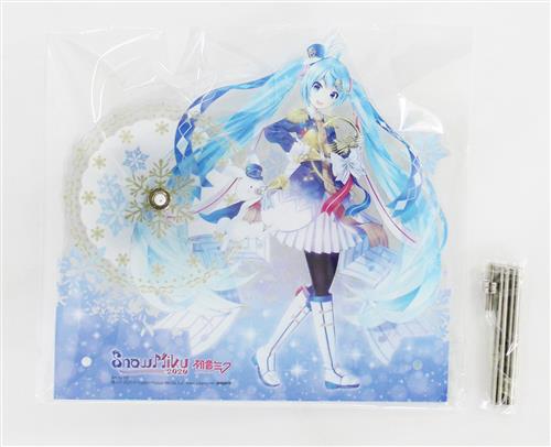 【未開封】初音ミク SNOW MIKU 2020 アクリル時計