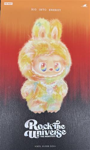 THE MONSTERS Big into Energy シリーズ ROCK THE UNIVERSE ぬいぐるみ LABUBU