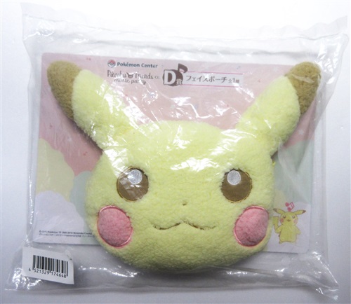 一番くじ ポケットモンスター pikachu and Friendsくじ music party D賞 フェイスポーチ ピカチュウ