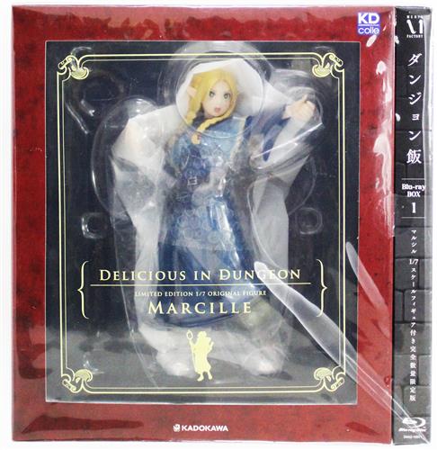 【未開封】ダンジョン飯 Blu-ray BOX 1 マルシル 1/7スケールフィギュア付き完全数量限定版 【ブルーレイ】