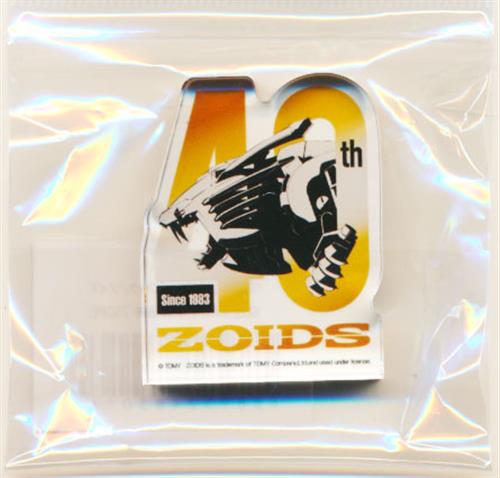 ゾイド ロゴミニアクリルブロック 40周年アクリルブロック ゾイド