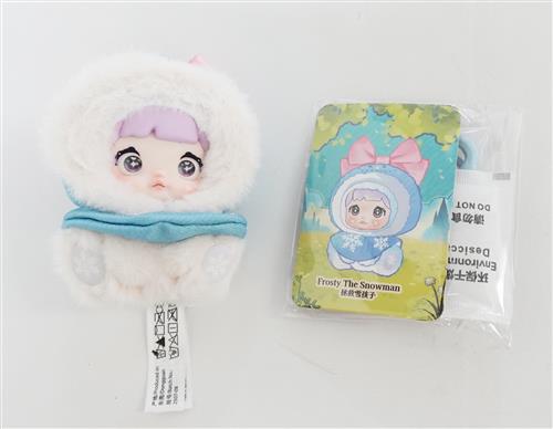 NOMMI ミバオ フェアリーテイルタウン ぬいぐるみキーホルダー ブラインドボックス Frosty The Snowman