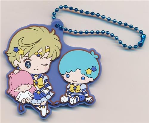 劇場版 美少女戦士セーラームーン Cosmos×サンリオキャラクターズ ラバーマスコット 2 エターナルセーラーウラヌス×キキ(リトルツインスターズ)
