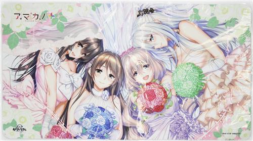 アマカノ2 蔦町ちとせ　げっちゅ屋購入特典　タペストリー&アクリルキーホルダー アマカノ2 蔦町ちとせ 氷見山玲 タペストリー