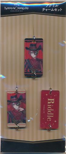 Disney TWISTED-WONDERLAND アクリルチャームセット Halloween ver.2024 リドル・ローズハート