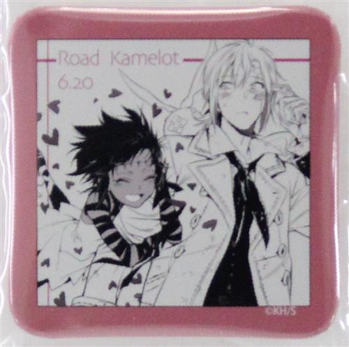 D.Gray-man ましかくカンバッジ(缶バッジ) vol.2 アレン・ウォーカー&ロード・キャメロット