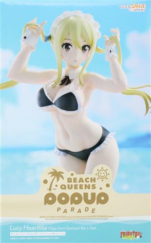 POP UP PARADE BEACH QUEENS FAIRY TAIL 100年クエスト ルーシィ・ハートフィリア バルゴフォーム 水着 Ver. L size 【フィギュア】[グッドスマイルカンパニー]