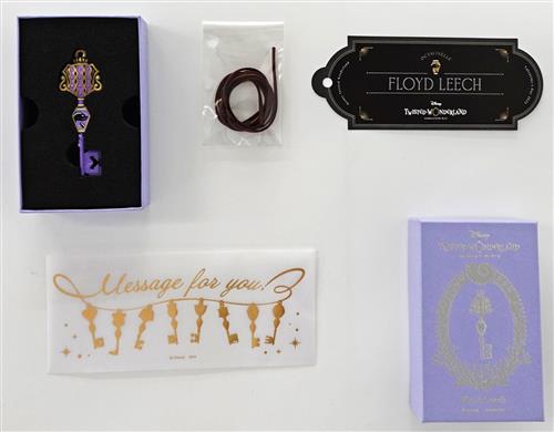 Disney TWISTED-WONDERLAND Valentine's Day Gift 4YOU KEYチャーム(メッセージカード付き) フロイド・リーチ