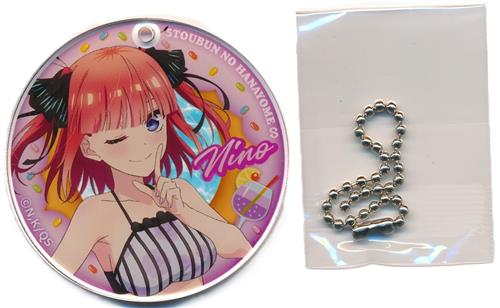 五等分の花嫁∽ ～5年間の思い出～ アクリルキーホルダー(Anisugar ドーナツ <5年間の思い出 Water Girl>) 中野二乃