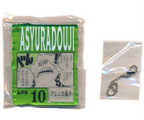 ONE PIECE BASE SHOP くじ 366DAYS OF BIRTHDAYS アクリルブロックチャーム賞 366DAYS OF BIRTHDAYS 誕生月4月～6月 芽 Colors BOX 酒天丸(アシュラ童子)