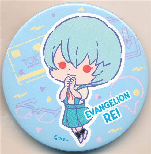 新世紀エヴァンゲリオン EVA PILOTSシリーズ 第2弾 缶バッジ 綾波レイ＜LDKSS追加商品＞
