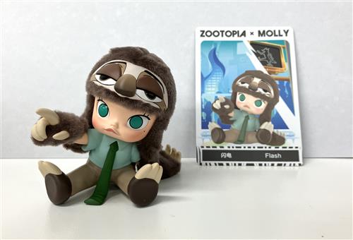 POPMART MOLLY×ズートピア コラボシリーズ Flash 【フィギュア】[POPMART]