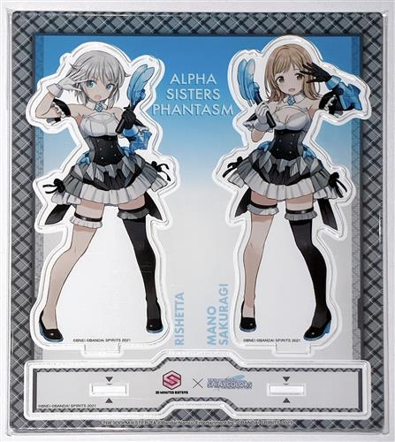 【未開封】THE IDOLM＠STER シャイニーカラーズ×30 MINUTES SISTERS(30MS) アクリルスタンド リシェッタ&櫻木真乃 (アルファシスターズファンタズム)