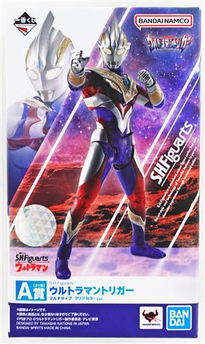 【未開封】一番くじ S.H.Figuarts ウルトラマン A賞(ダブルチャンスキャンペーン) S.H.Figuarts ウルトラマントリガー マルチタイプ クリアカラーver.