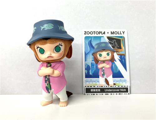 POPMART MOLLY×ズートピア コラボシリーズ Undercover Nick 【フィギュア】[POPMART]
