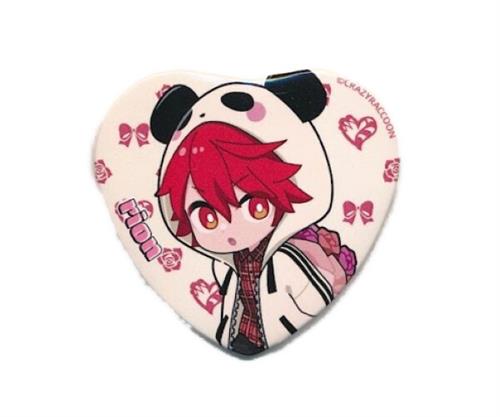 Crazy Raccoon CR Valentine's Day 2025 ランダム缶バッジ rion (ノーマル)