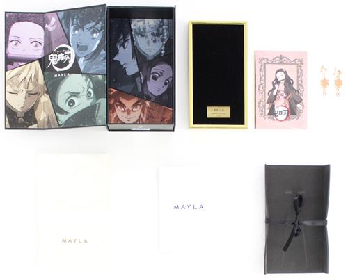鬼滅の刃×MAYLA アイコニック イヤオブジェ ～オリジナル～ イヤリング 竈門禰豆子
