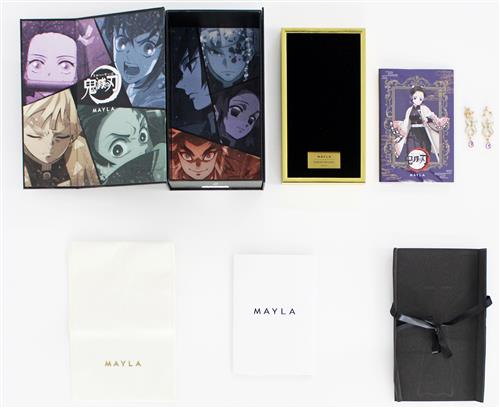 鬼滅の刃×MAYLA アイコニック イヤオブジェ ～オリジナル～ イヤリング 胡蝶しのぶ