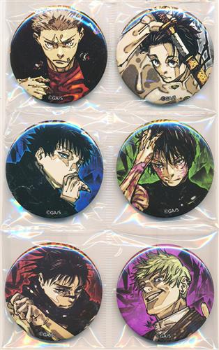 呪術廻戦 特製缶バッジ6種セット 【ジャンプGIGA 2026 WINTER付録】