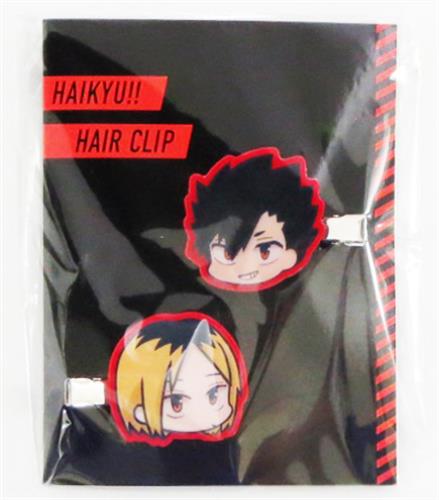 劇場版 ハイキュー!! ゴミ捨て場の決戦 展 ヘアクリップ 孤爪研磨&黒尾鉄朗
