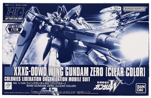HG 新機動戦記ガンダムW ウイングガンダムゼロ[クリアカラー] [BANDAI SPIRITS] ＜NHYセール追加商品＞