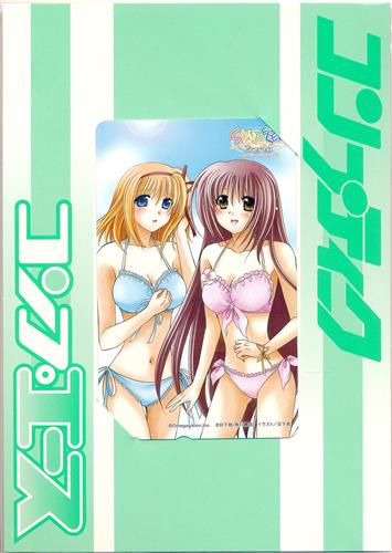 【未開封】SHUFFLE! -DAYS IN THE BLOOM- (台紙付) 【キャラホビ 2006 C3×HOBBY】 【テレホンカード】
