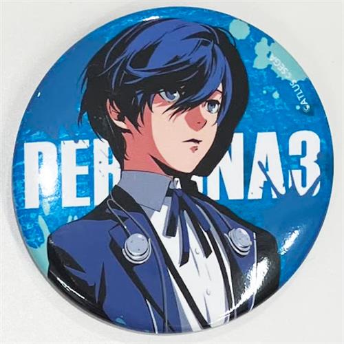 ペルソナ 3 P25th FES 大展覧会 オリジナル缶バッジ P3M 男性主人公(結城理)