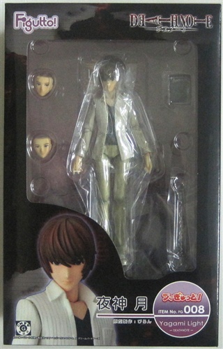 フィぎゅっと! FG-008 DEATH NOTE 夜神月 【フィギュア】[グリフォンエンタープライズ] ﾃﾞｽﾉｰﾄﾔｶﾞﾐﾗｲﾄﾌｨｷﾞ ...