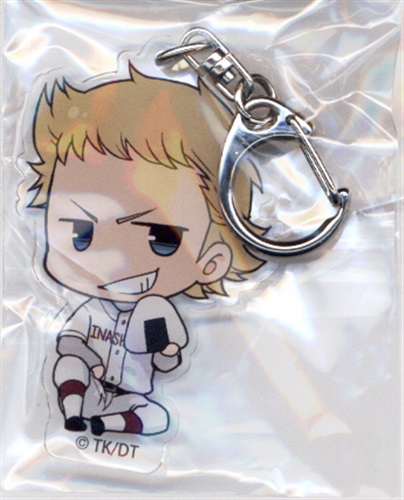 ダイヤのA×アニメイトカフェ トレーディングアクリルキーホルダー 成宮鳴