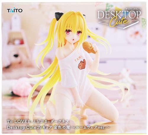 【未開封】To LOVEる -とらぶる- ダークネス Desktop Cute フィギュア 金色の闇~ルームウェアver.~