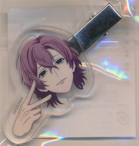 【未開封】映画 ヒプノシスマイク -Division Rap Battle-×ROUND1 アクリル前髪ピン 夢野幻太郎(Phantom)