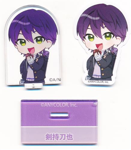 にじさんじ チョコエッグプラス 第2弾 アクリルスタンド+ダイカットシール 剣持刀也