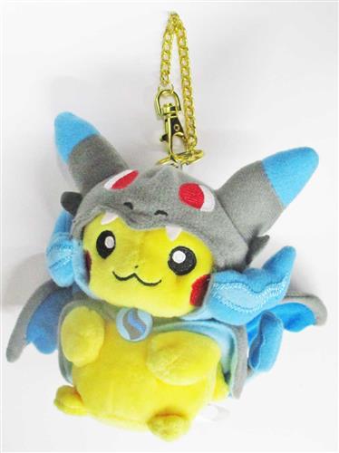 ポケットモンスター マスコット メガリザードンXのポンチョを着た