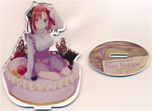 五等分の花嫁∬ アクリルスタンド SWEETS PARTY 中野二乃