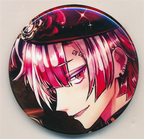 悪魔執事と黒い猫 Butler's 缶Badges(缶バッジ) vol.3 ～グリッターver～/～リフレクターver～ アモン・リード (通常ver)