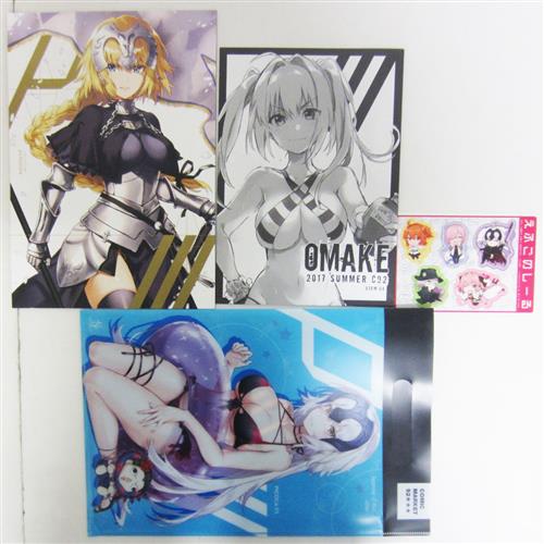 会場限定新刊セット(PiCOCa V3+OMAKE 2017 SUMMER C92+水着邪ンヌクリアファイルバッグ+えふごのしーる(ステッカー)) 【Fate シリーズ】[有坂あこ][Stem.04] ＜XmasFセール＞
